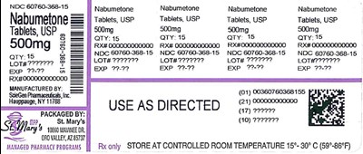Nab (Nabumetone 60760 368 15)